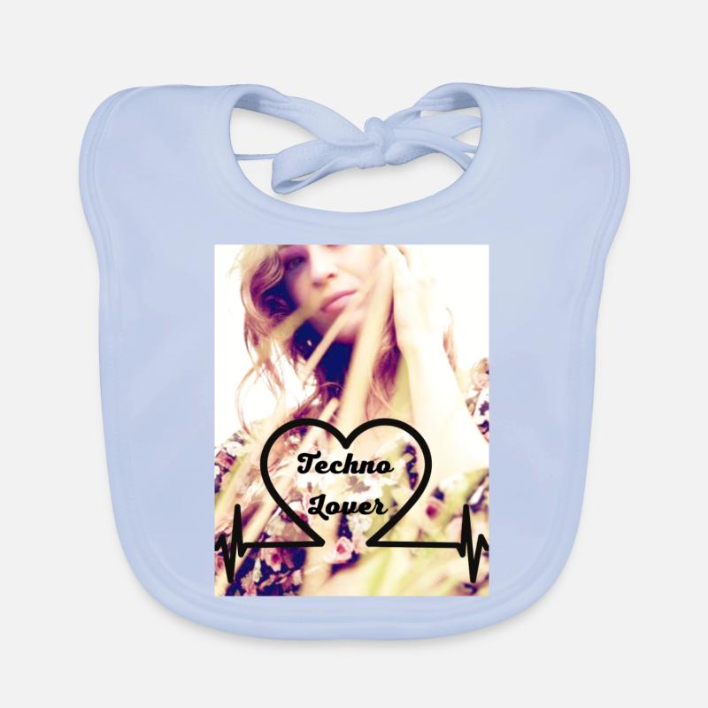 1 Techno Lover Baby Bio-Lätzchen