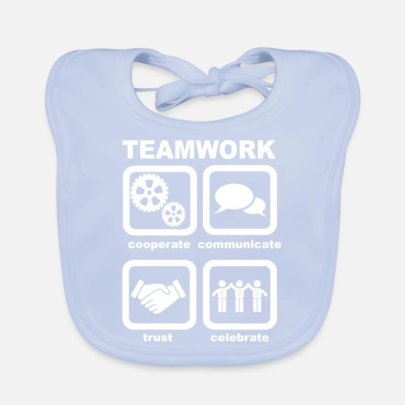 Teamwork Organic Baby Bibs