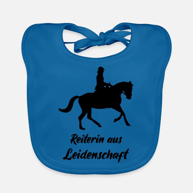 Cavalier passionné Bavoir bio Bébé