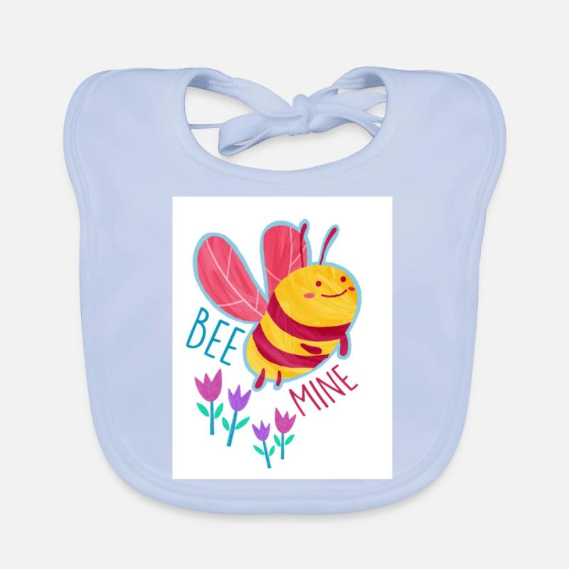 Bee mine Biene Organic Baby Bibs