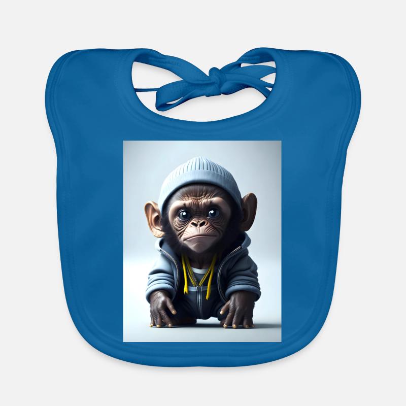 Singe du capot Bavoir bio Bébé