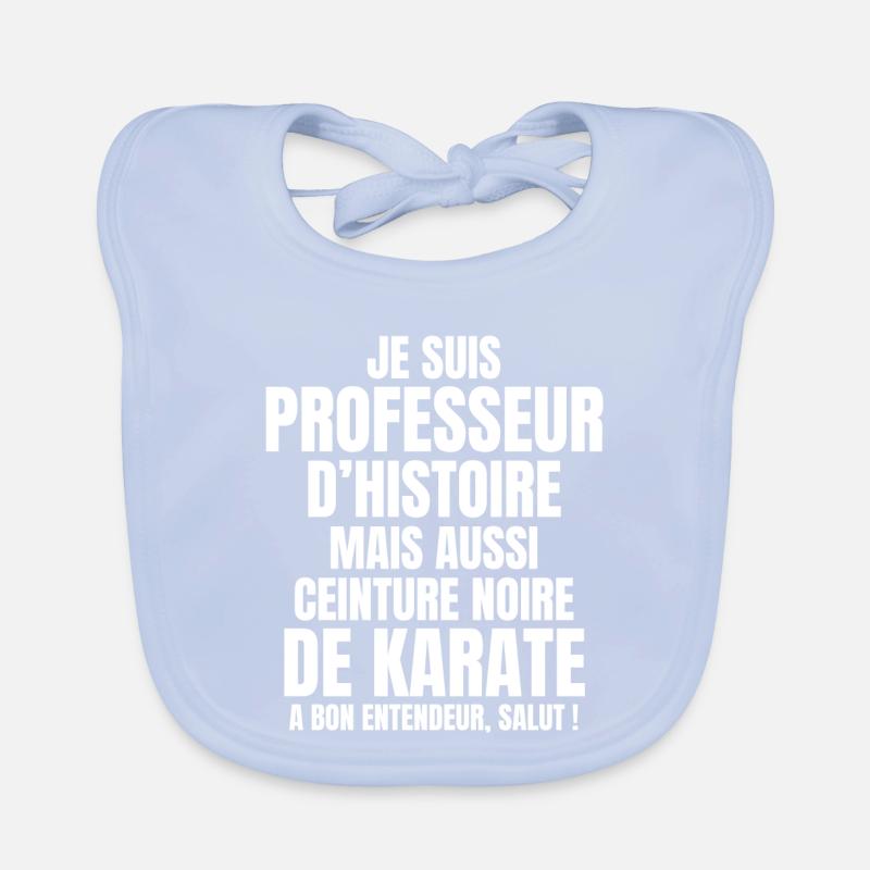professeur, enseignant, professeur d'histoire Bavoir bio Bébé
