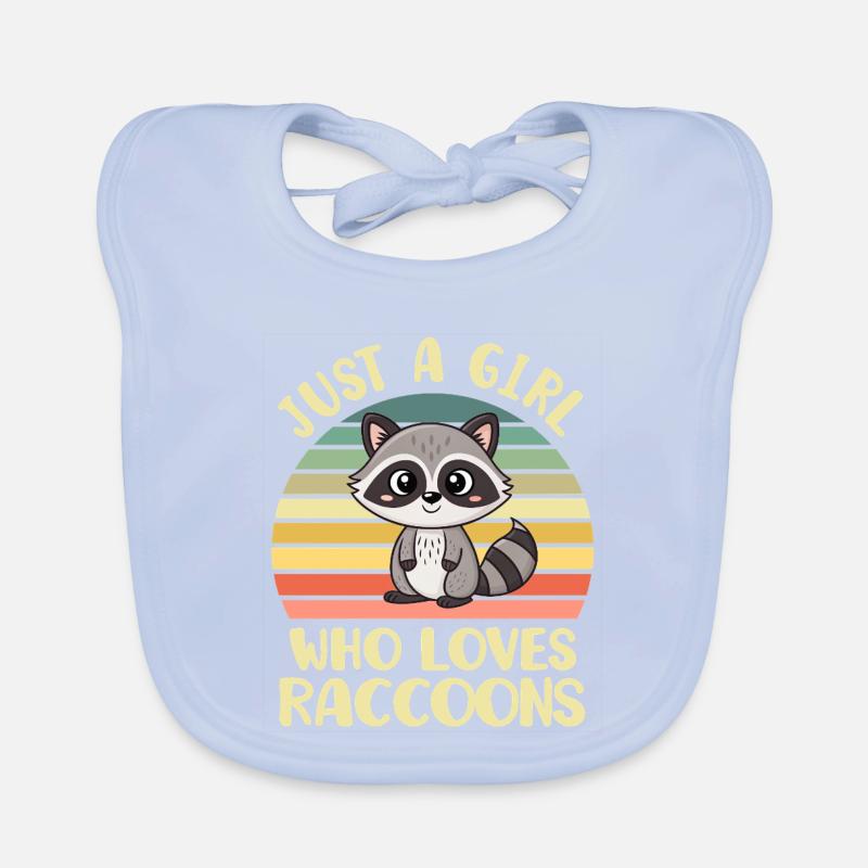 Raton laveur Bavoir bio Bébé