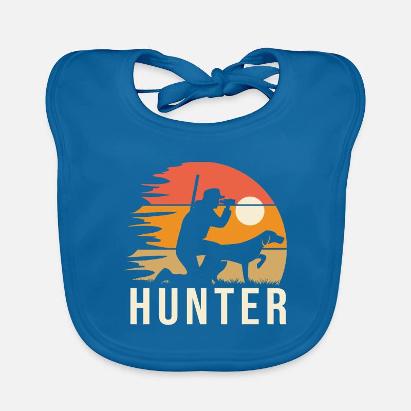 Jagd Jagd Cooles Geschenk für Jäger Baby Bio-Lätzchen