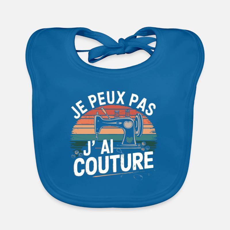 Sewing, my passion - authentic vintage look Organic Baby Bibs