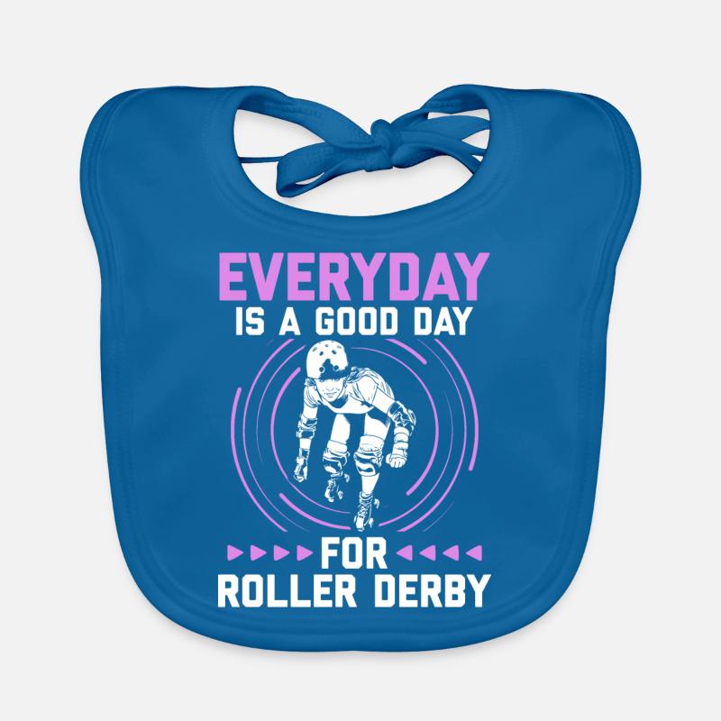 Roller derby Organic Baby Bibs
