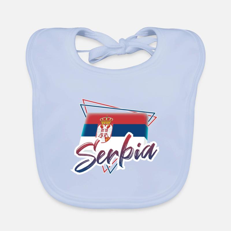 Serbien Baby Bio-Lätzchen