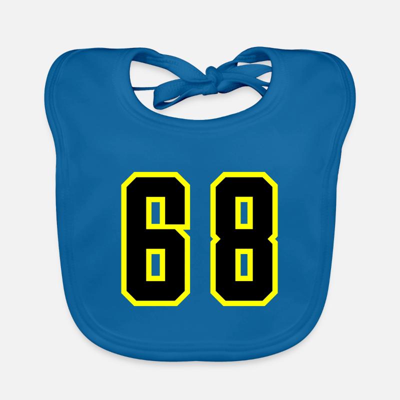Maillot à 68 numéros Bavoir bio Bébé