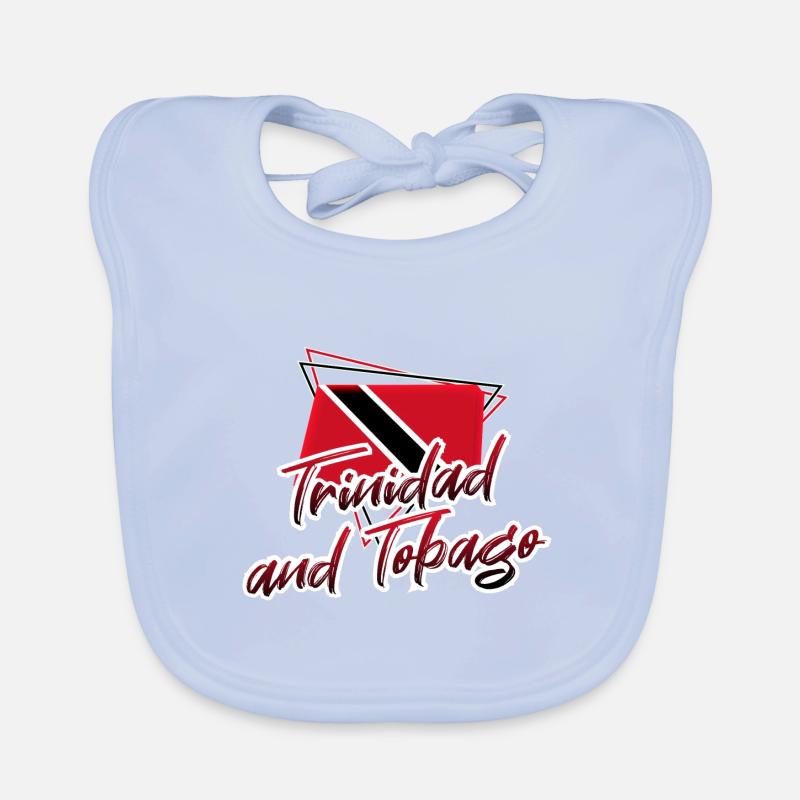Trinité-et-Tobago Bavoir bio Bébé