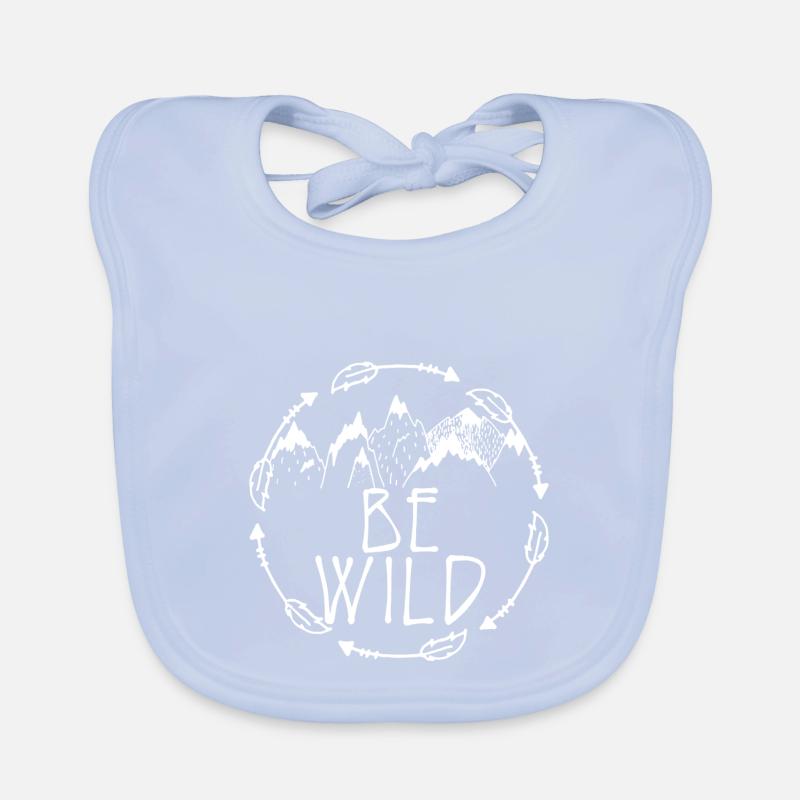 Be Wild Camping Organic Baby Bibs