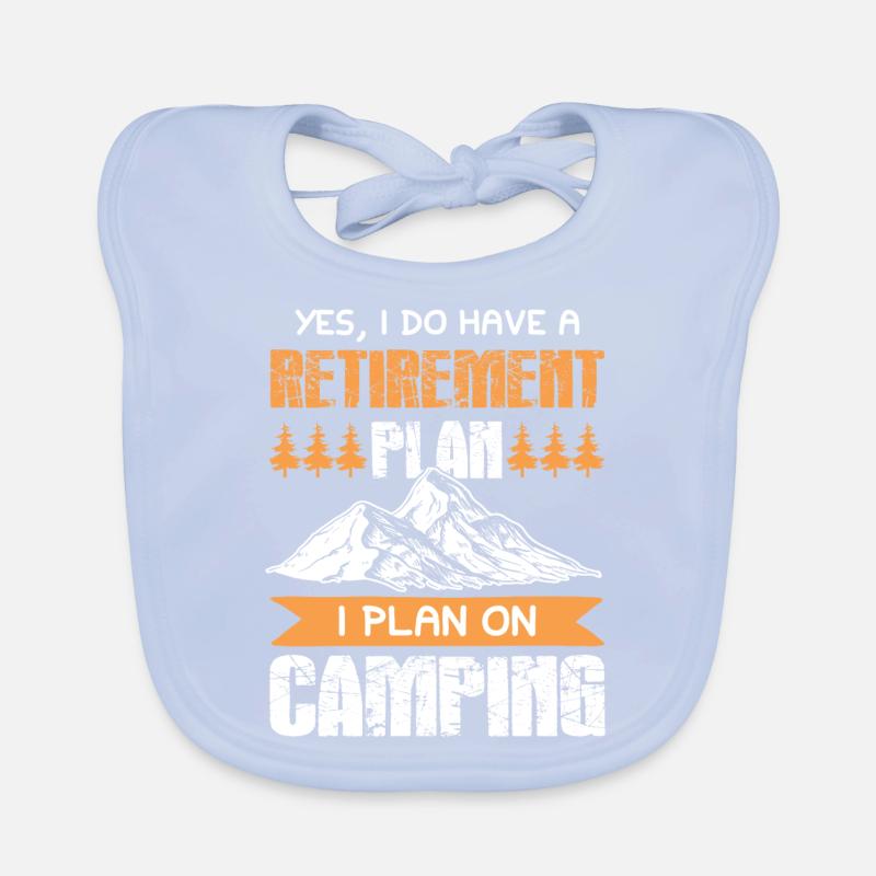 Camping Camper Baby Bio-Lätzchen