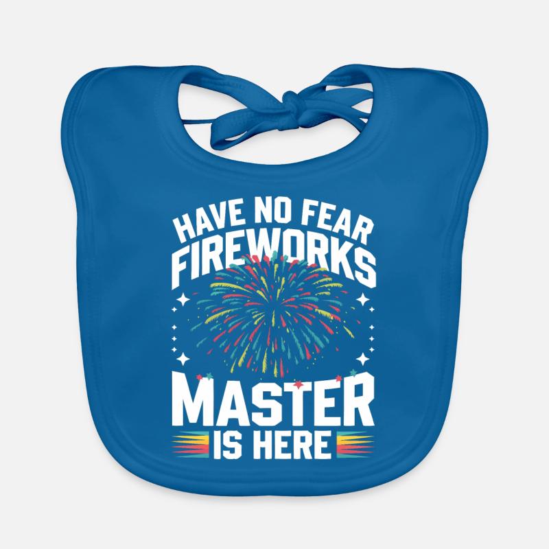Pyrotechnics Fireworks Pyrotechnics Organic Baby Bibs