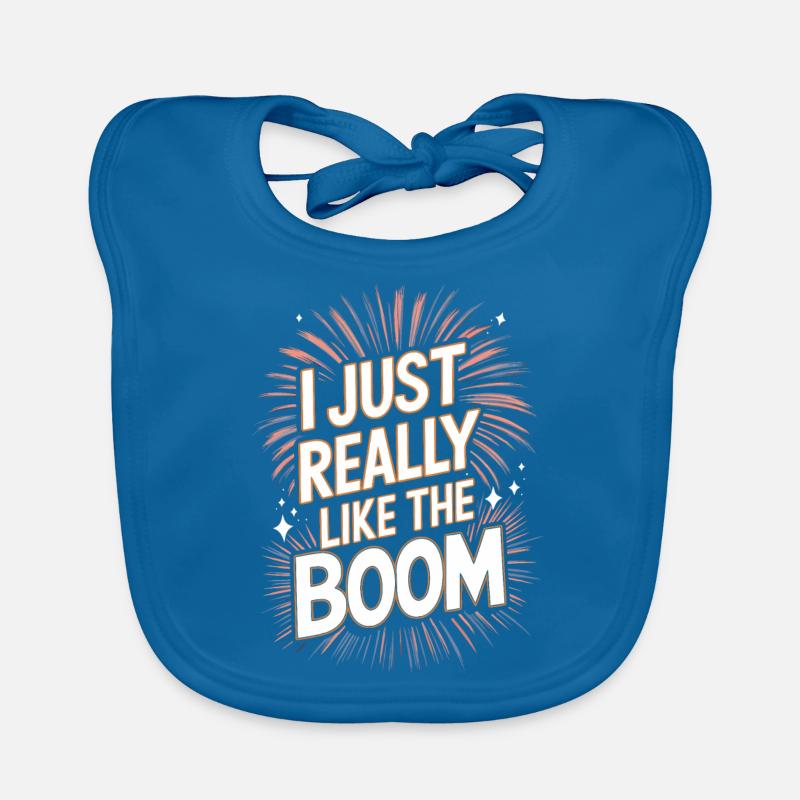 Pyrotechnics Fireworks Pyrotechnics Organic Baby Bibs