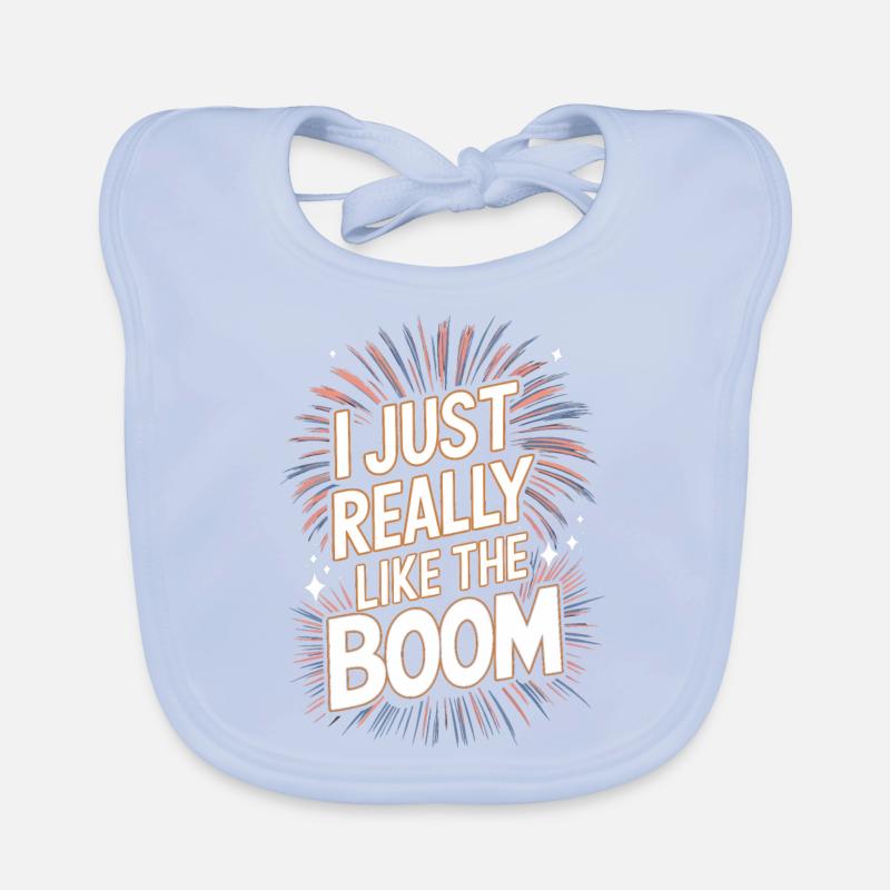 Pyrotechnics Fireworks Pyrotechnics Organic Baby Bibs