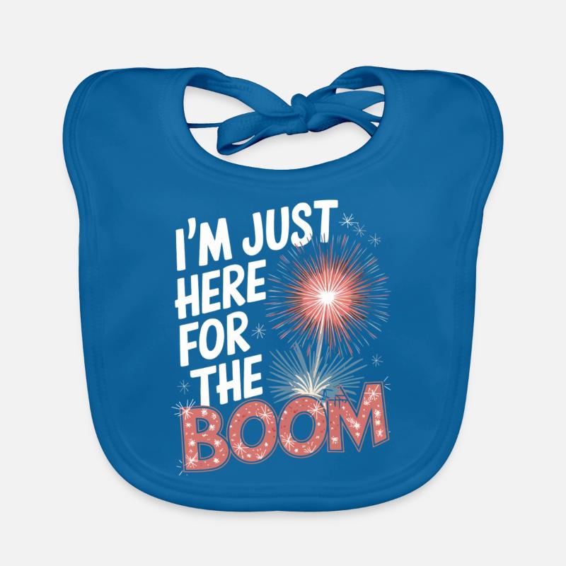 Pyrotechnics Fireworks Pyrotechnics Organic Baby Bibs