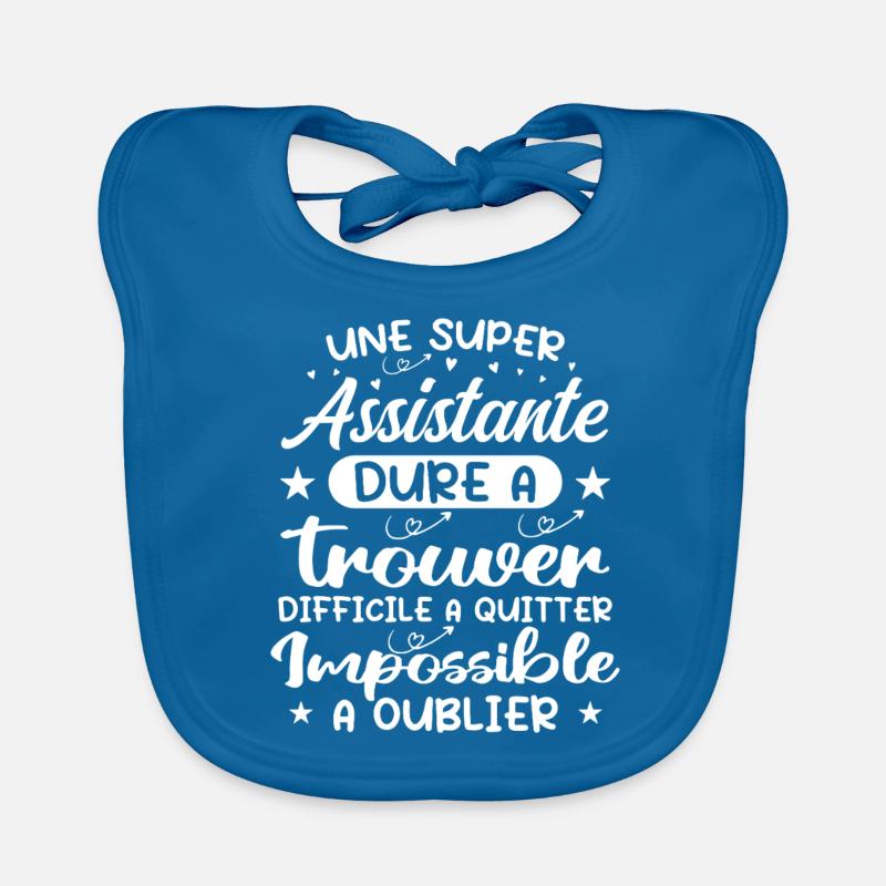 A Super Assistant - Assistant Gift Organic Baby Bibs