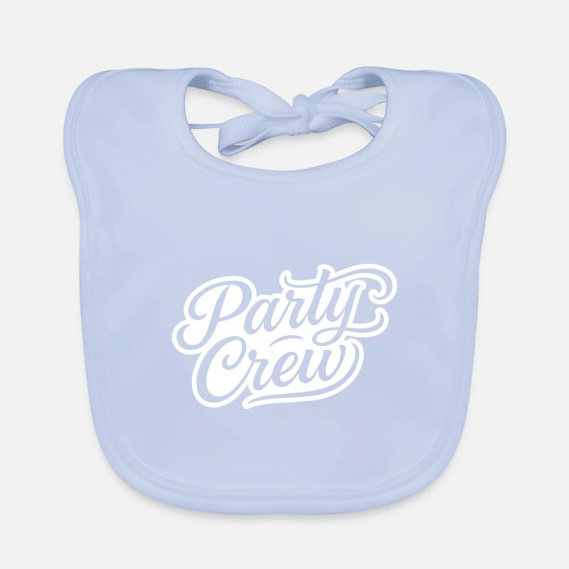 Party Crew Organic Baby Bibs