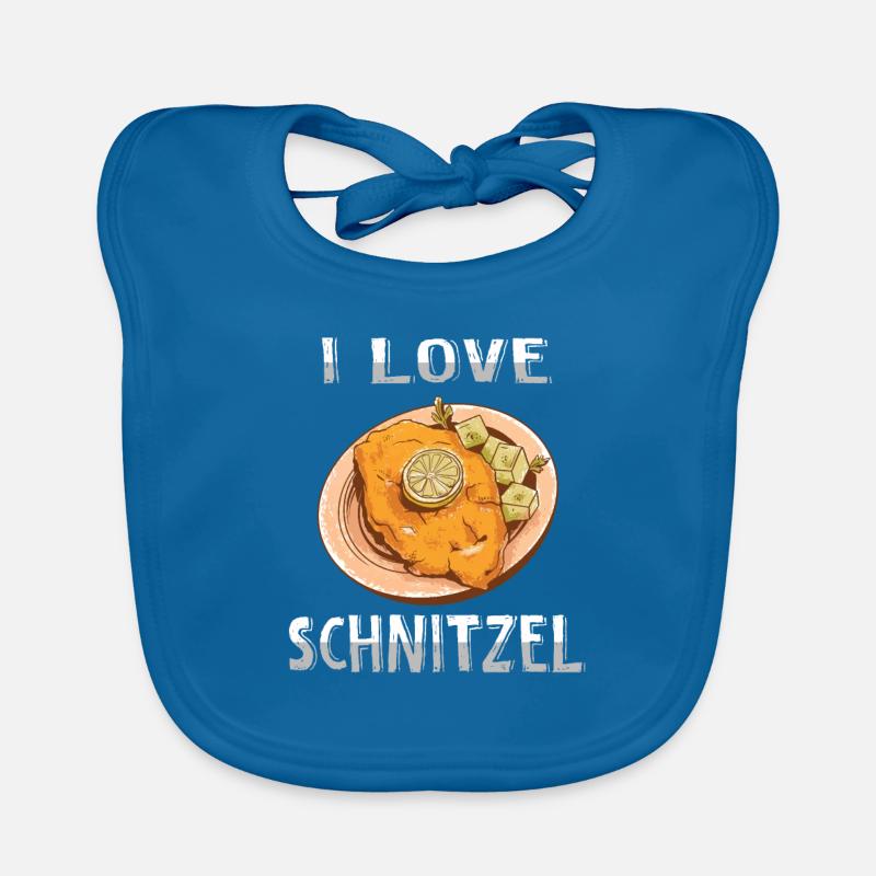 J'aime schnitzel Bavoir bio Bébé
