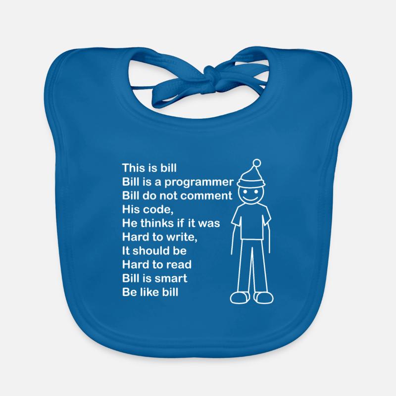 Programmer for Developers Developer Lustiger Organic Baby Bibs