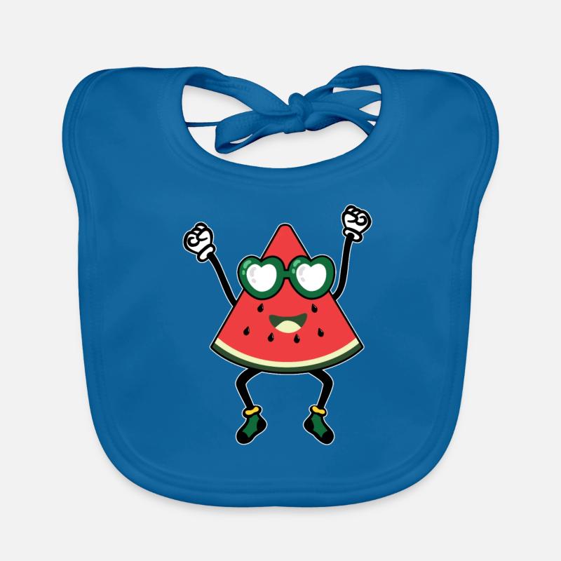 Pastèque Bavoir bio Bébé