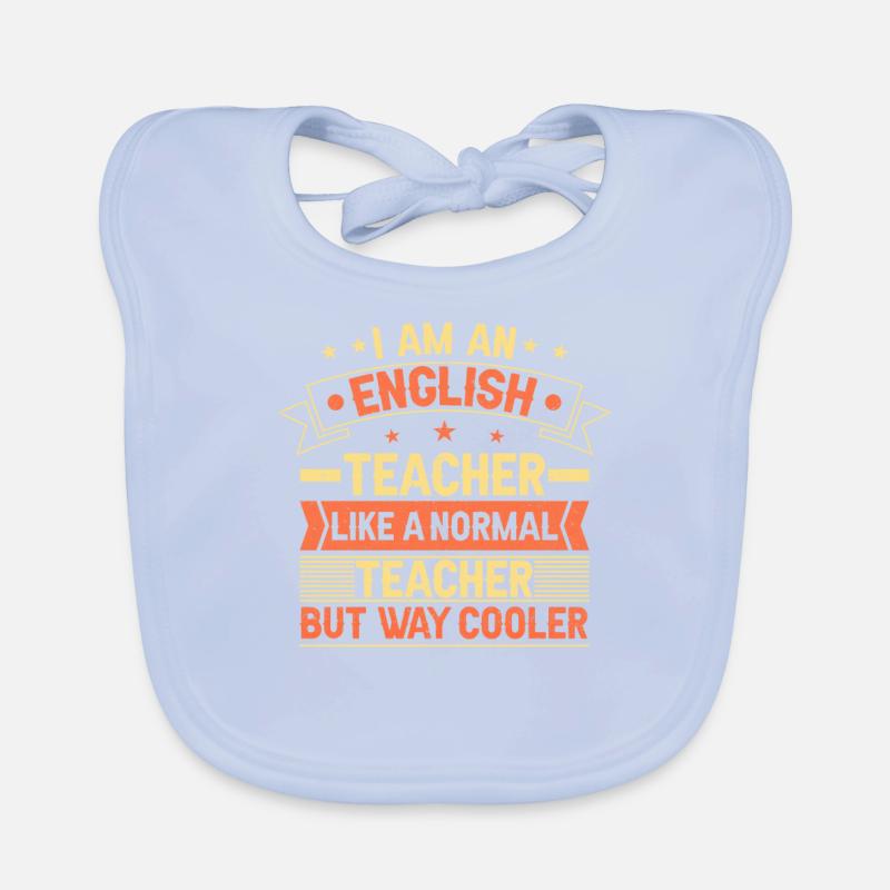 Englisch Lehrer Baby Bio-Lätzchen