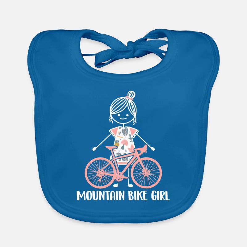 VTT VTT - Bavoir bio Bébé - bleu paon