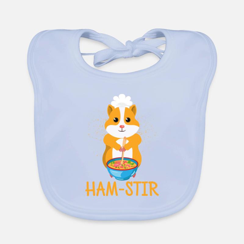 hamster Organic Baby Bibs
