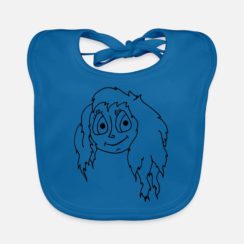 Mädchen Baby Bio-Lätzchen