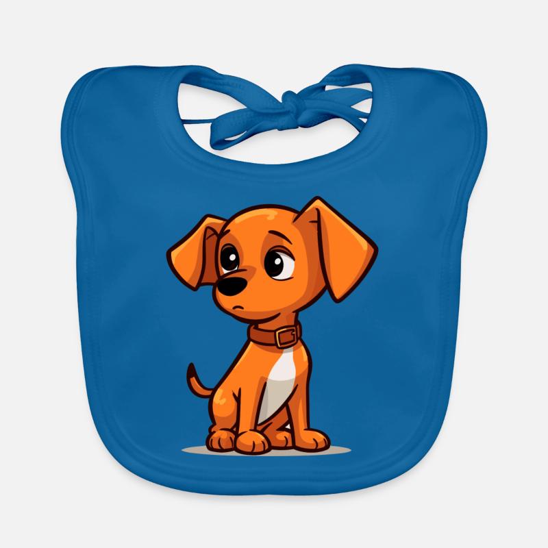 Conception de chien mignon pour les propriétaires de chiens Bavoir bio Bébé