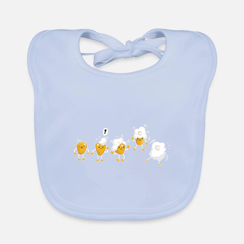 popcorn Organic Baby Bibs