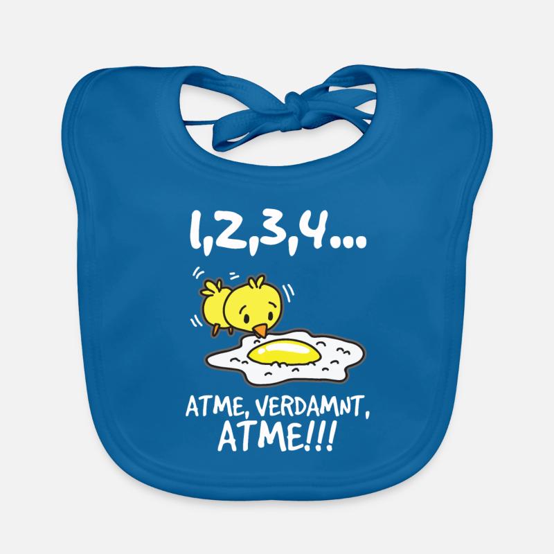 Egg and chicks Organic Baby Bibs