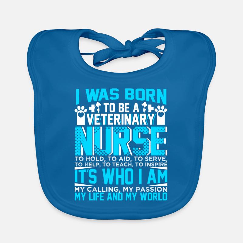 Veterinary Nurse Surgeons RCVS Profession Baby Bio-Lätzchen