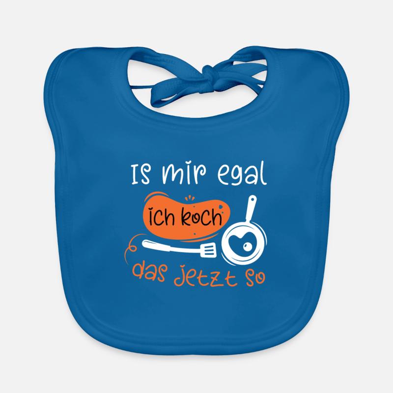 Ich Koch Das Jetzt So Küchenchef Koch Geschenk Baby Bio-Lätzchen