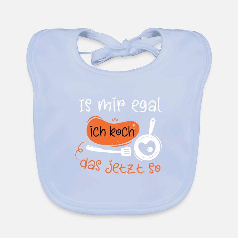 Ich Koch Das Jetzt So Küchenchef Koch Geschenk Baby Bio-Lätzchen