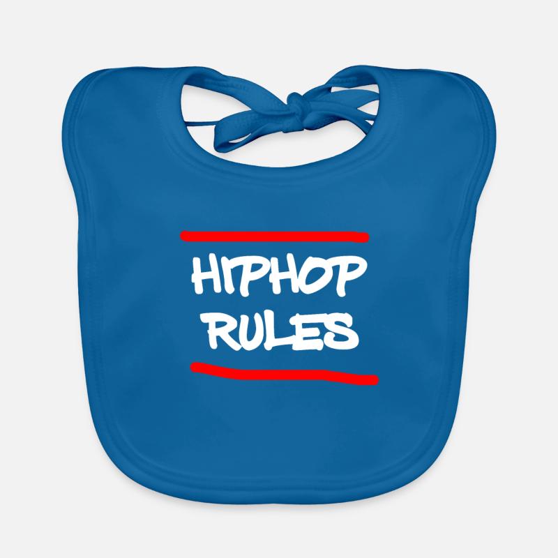 Hip Hop Rules Breakdance Hip Hopper danse cadeau Bavoir bio Bébé