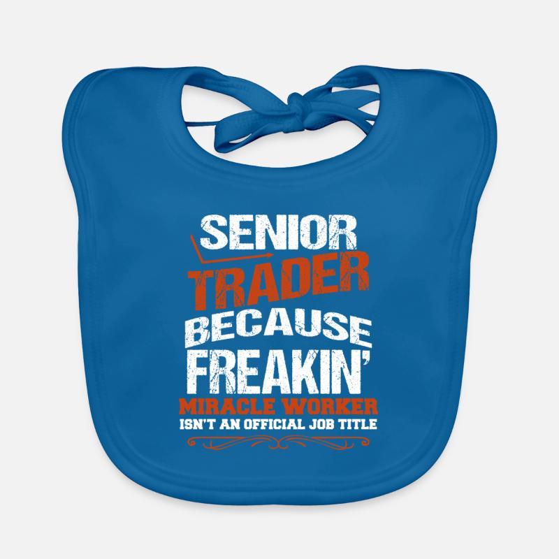 Commerçant senior Bavoir bio Bébé