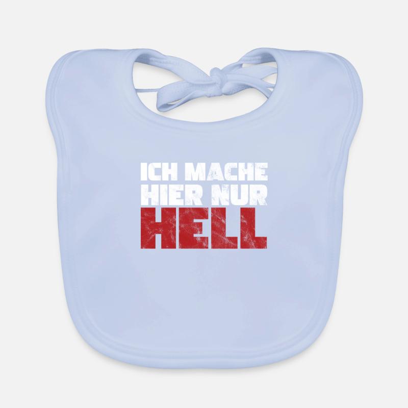 Ich Mache Hier Hell Lichttechniker Licht Geschenk Baby Bio-Lätzchen