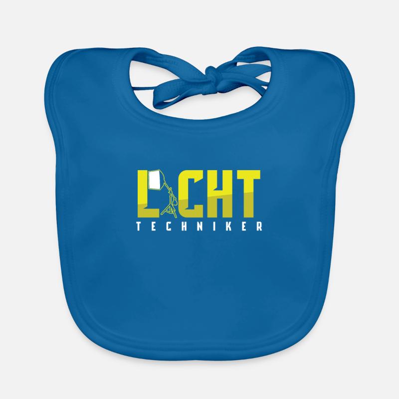 Lichttechniker Bühne Licht Lichttechnik Geschenk Baby Bio-Lätzchen