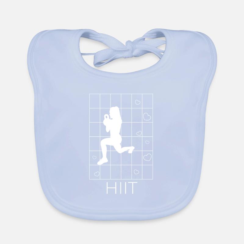 Geometry HIIT Organic Baby Bibs