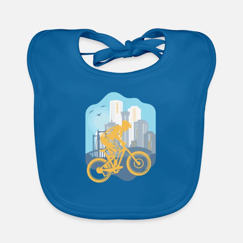 Skyline Downhill Organic Baby Bibs