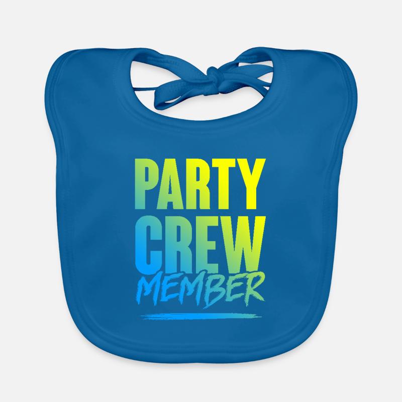Party Crew Organic Baby Bibs