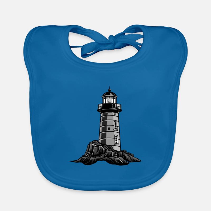 Lighthouse Organic Baby Bibs