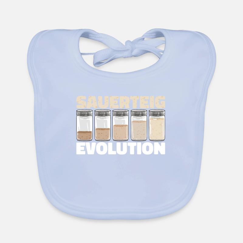 Bäcker Bäckerei Pan Sauerteig Evolution Baby Bio-Lätzchen