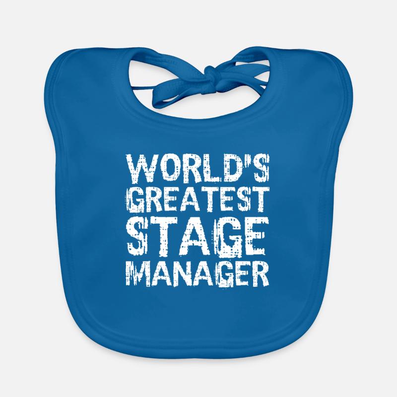World's Great Stage Manager Organic Baby Bibs