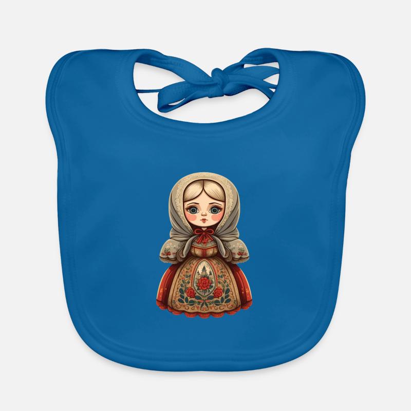 Matroschka Baby Bio-Lätzchen