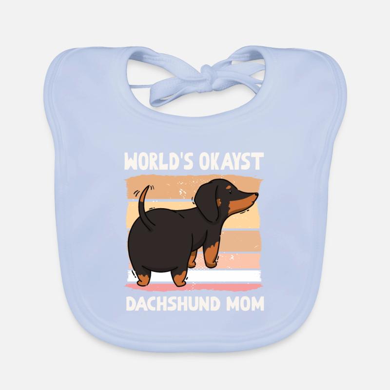 Mondes Okayst teckel Maman Bavoir bio Bébé