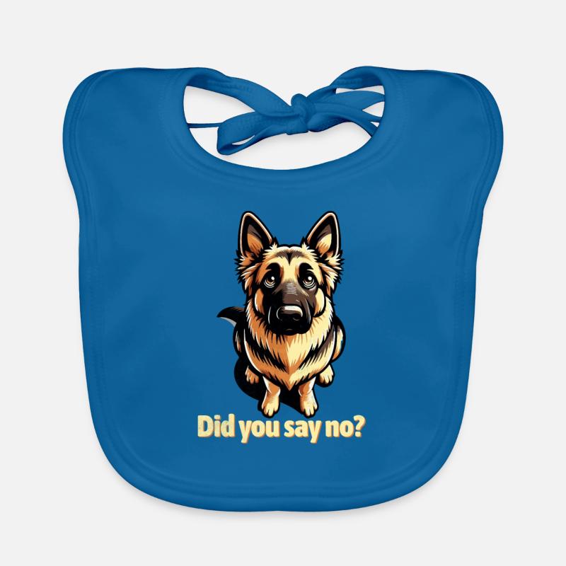 German Shepherd Organic Baby Bibs