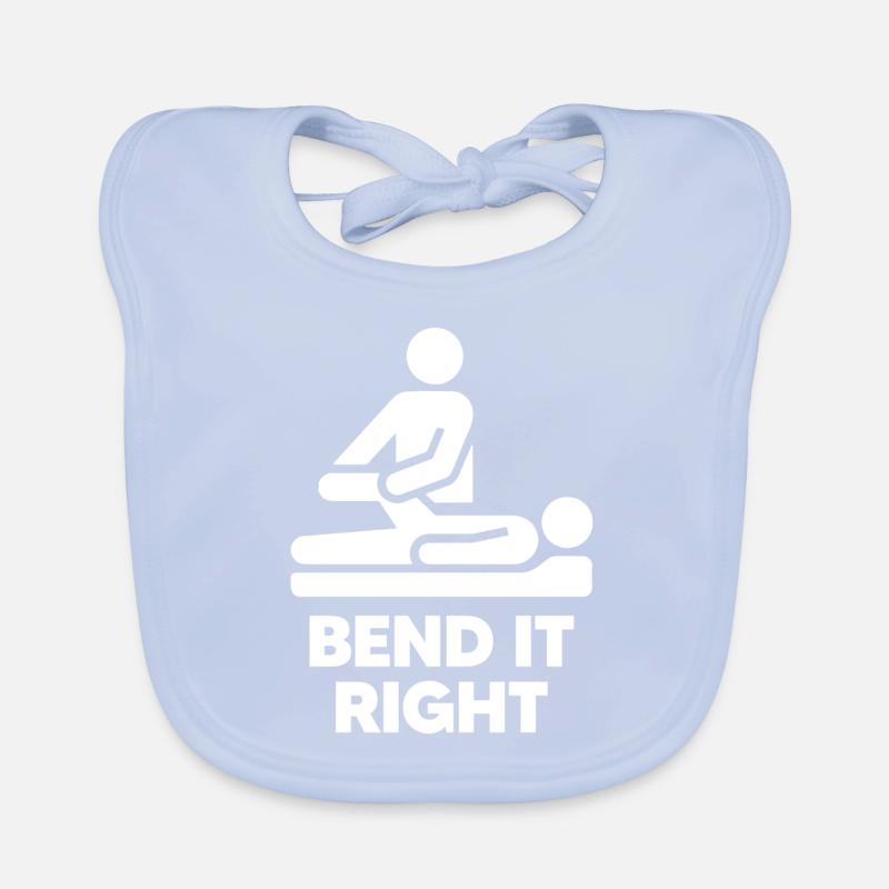 Bend It Right – Precision In Physiotherapy Organic Baby Bibs