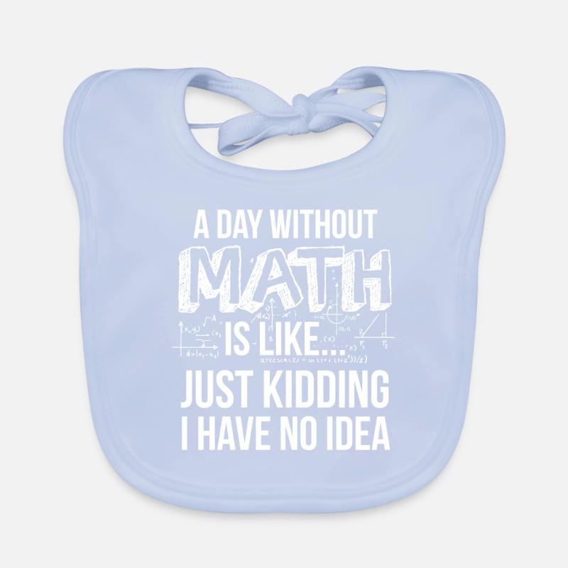 Nerdy Math Teacher Physics Mathematician Gift Bavoir bio Bébé