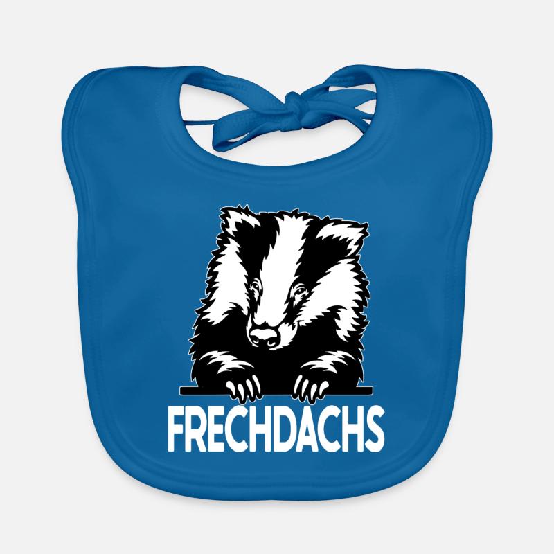 Frechdachs freche Leute wilde Seite Baby Bio-Lätzchen